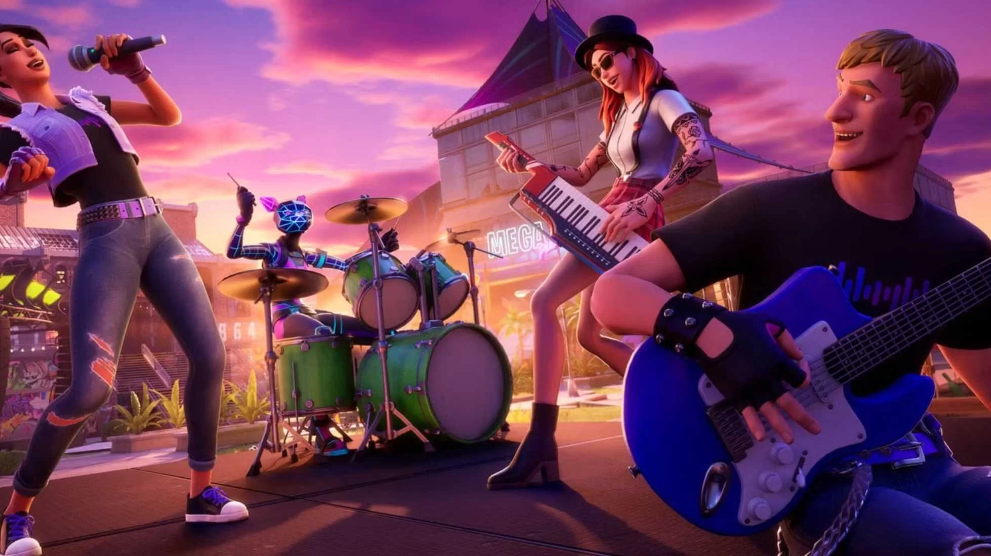 Fortnite Festival Season 10 Leak Reveals Gorillaz as Featured Musical Artists