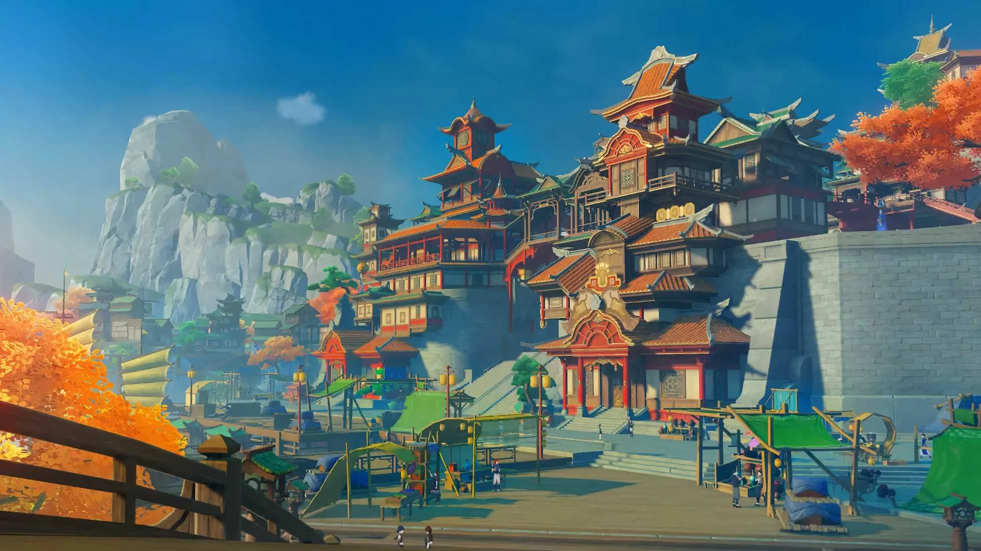 Genshin Impact Player Spends 3 Years Rebuilding Liyue Harbor in Unreal Engine 5