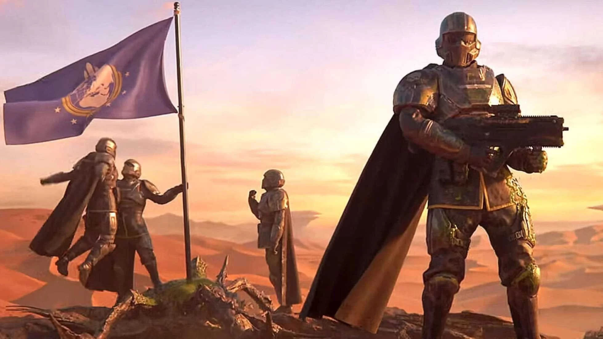 Helldivers 2 Director Dismisses Viral Fan Theory About Game’s Heroes
