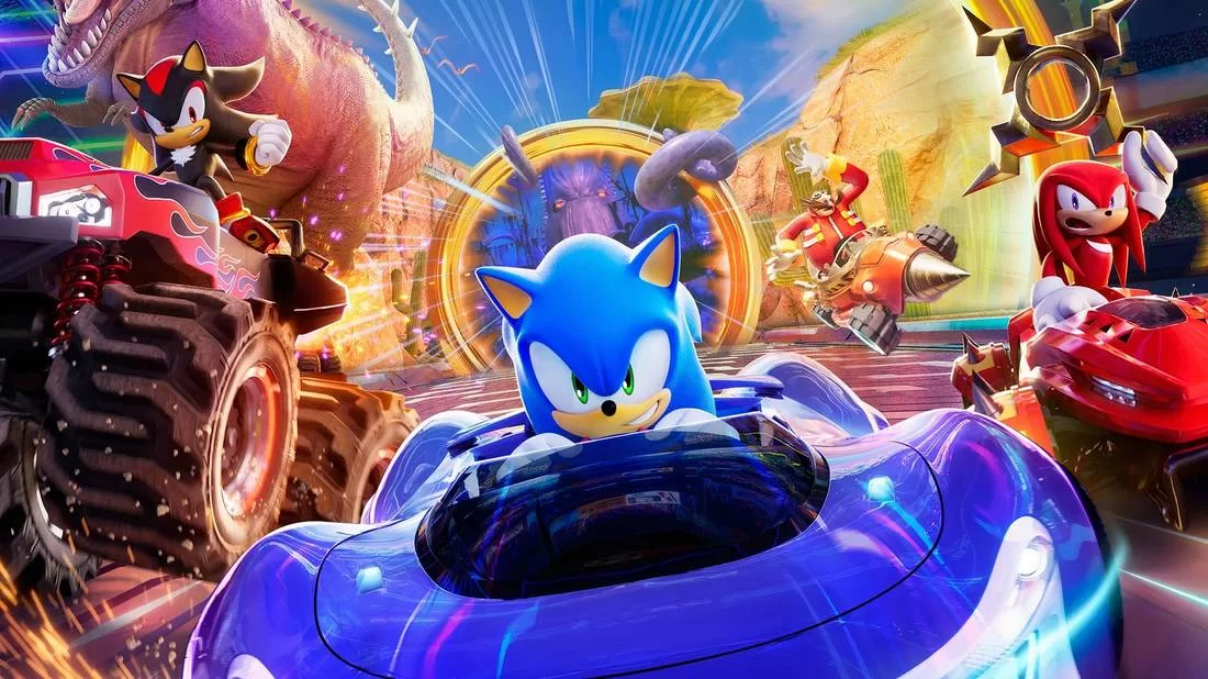 Sonic Racing: CrossWorlds Sparks Rivalry With Bold Ad Targeting Mario Kart World